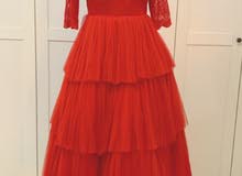 فستان أحمر Red rose dress