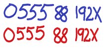 555 رقمين مميزين للبيع. 555 رقمين مميزين للبيع.