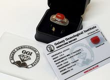 Beautiful Certified Coral In 925 Silver Ring Beautiful Certified Coral In 925 Silver Ring
