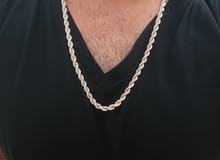 Italian silver necklace