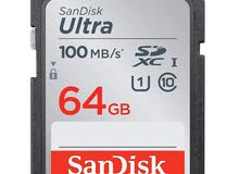 ميموري SanDisk بسرعات احترافية