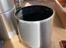 Pure Stainless Pots fir Plants for Sale 100Dhs each Pure Stainless Pots fir Plants for Sale 100Dhs each