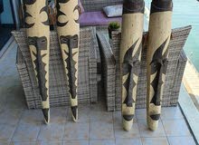 2 sets of African mask ,from ONE shop, very nice decoration 2 sets of African mask ,from ONE shop, very nice decoration