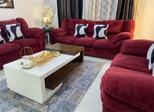 طقم كنب خمري