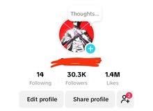 30K TIKTOK ACCOUNT