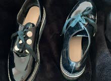 حذاء زارا بكعب استعمال مرتين فقط السعر الأصلي280