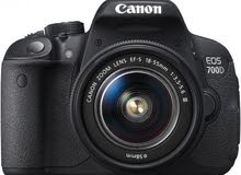 كاميرا كانون الرقمية (EOS-700D) كاميرا كانون الرقمية (EOS-700D)