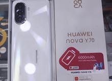 جهاز جدبد 128g 8rsm  Huawei nova Y70