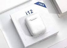 سماعة ايربودز i12 TWS جديدة للبيع