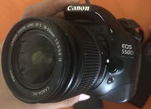 للبيع كاميرا كانون D550 مع عدسه 18-200 للبيع كاميرا كانون D550 مع عدسه 18-200
