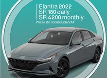 Hyundai Elantra 2022 for rent - Free Delivery for monthly rental