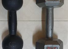 2 dumbbells 5 kg and 8 kg 2 dumbbells 5 kg and 8 kg