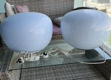 2 moon shape lighting ,hardly used ,beautiful for bedroom or living room 2 moon shape lighting ,hardly used ,beautiful for bedroom or living room