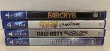 PS4 games, 50AED each.