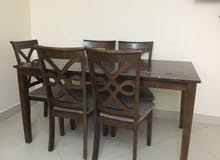 Dining Room Furniture For Sale By Owner : V0qw Le5dhyhmm : Dining set from pier one /7pc/table 61 by 41 and 6 chairs /two tone.