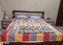 King size bed and mattress urgently sale