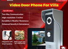 كاميرا تصوير فيديو حماية منزلية للمنازل والفيلا Video Door Phone For Villa Two-Way Communication