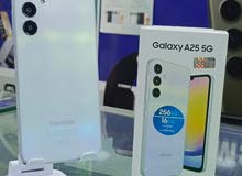 مستعمل ايام Samsung A25 5G  رام 12 جيجا 128 شغال كفاله الشركة أغراضة والكرتونه الأصلية متوفر توصيل
