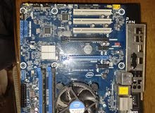 مذر بورد انتل ATX + معالج i5F بدون كرت داخلي + 10 رام 2+8 ddr3