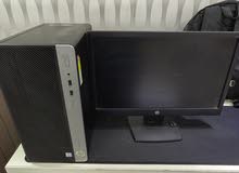 كمبيوتر مكتبي بمعالج i7 الجيل السابع - 16GB RAM + شاشة 15.6 بوصة