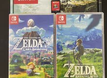 Nintendo Switch OLED - Zelda TOTK edition (used like new) + 3 games (final offer only for 240)
