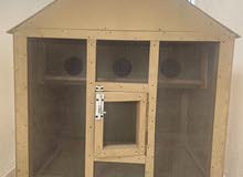 Big Bird Cage with very high-quality of Real Wood ( Hand Made )