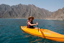 Kayaking in Hatta Water Dam Kayaking in Hatta Water Dam
