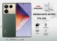 بأفضل سعر جديد Infinix NOTE 40Pro 16GB-256GB متوفر لدى سبيد سيل ستور