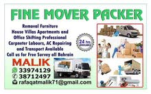 House shifting moving services all over Bahrain normal charge packing moving