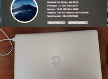 for sale MacBook pro core i7 15"