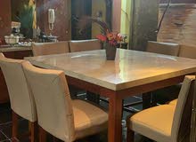 طاولة طعام فاخره طاولة طعام فاخره