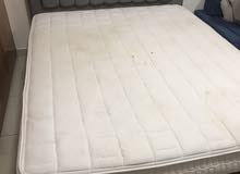 Queen size bed with mattress  سرير مقاس كوين مع ماترس