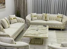 طقم كنب متحرك استخدام بسيط ونظيف بسعر حرق