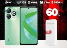 INFINIX SMART 8 ( 64 GB ) / 3 RAM NEW /// انفينكس سمارت 8 ذاكرة 64 جيجا الجديد