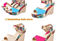 Floral high heel women sandals Floral high heel women sandals