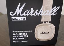 Marshall Major V Wireless on-ear headphones with 100+ hours of playtime.
