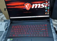 لاب توب Msi i7 جمينج جيل عاشر FHD بكرتونه ضمان جرير SSD لاب توب Msi i7 جمينج جيل عاشر FHD بكرتونه ضمان جرير SSD