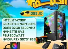 العروض المميزة و الأقوى لل PC'S من apex CORE I7-14700F/RTX 5060