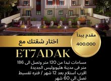 160m2 3 Bedrooms Apartments for Sale in Cairo New Heliopolis City