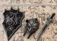 shield ،sword and helmet