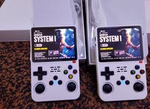 جهاز العاب بلستيشن مع ساعة  فاخرة هدية بيدعم العاب psp ps1 وجميع المحاكيات بسعر حرق ومنافس
