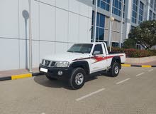 DHS 77000/= 2015 NISSAN PATROL PICKUP نيسان بيك اب خليجي بدون حوادث و صبغه 2015