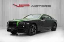 ROLLS ROYCE WRAITH SPORT IVE EDITION 1 OF 1, 2020, GCC, DEALER WARRANTY AND SERVICE CONTRACT