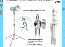 COOPIC L-280M Stainless Steel Light Stand (New Stock)