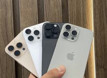 iPhone 16 PRO MAX 256G//ايفون 16 برو ماكس 256 جيجا شرق اوسط جديد