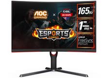 CQ27G3S AOC 27IN Curved Gaming Monitor 2K Brand new