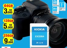 Made JAPAN - KIOXIA SD Cards Fast Speed Class10 Offers .