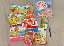 stories books and family cards game