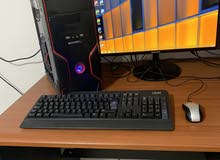 pc+keyboard and mouse (akid WITHOUT screen) cpu+many games