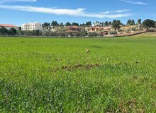 للبيع منبسطه واصل الخدمات اطلاله رائعة منطقة مزارع وشاليهات فخمه.